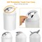 Eggracks 6 Pcs Bathroom Accessories Set including Soap Dispenser | Toothbrush Holder | Tumbler | Soap Dish | Toilet Cleaning Brush and Trash Can